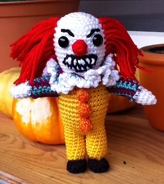 scary clown doll - pennywise from it
