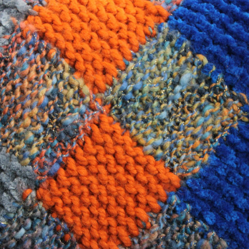 entrelac detail