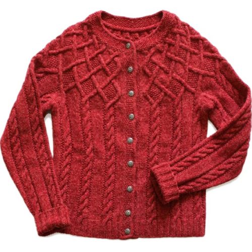 cable knit sweater